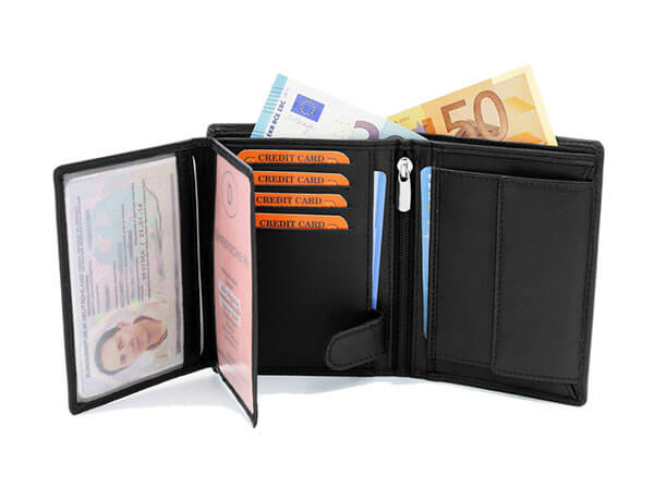 Genuine Cow leather wallet for men