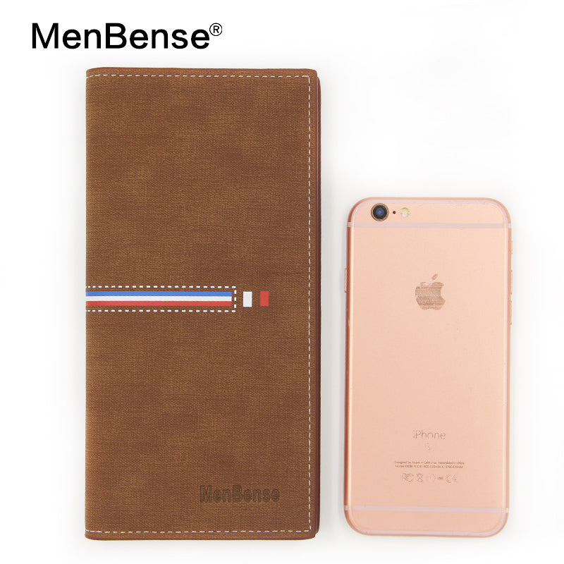 Men Bense Long Soft Mobile Money and Multi-Cardholder Wallet for Men