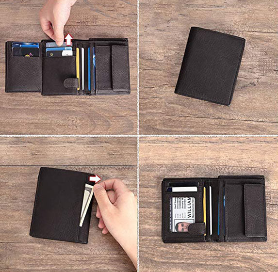 Genuine Cow leather wallet for men