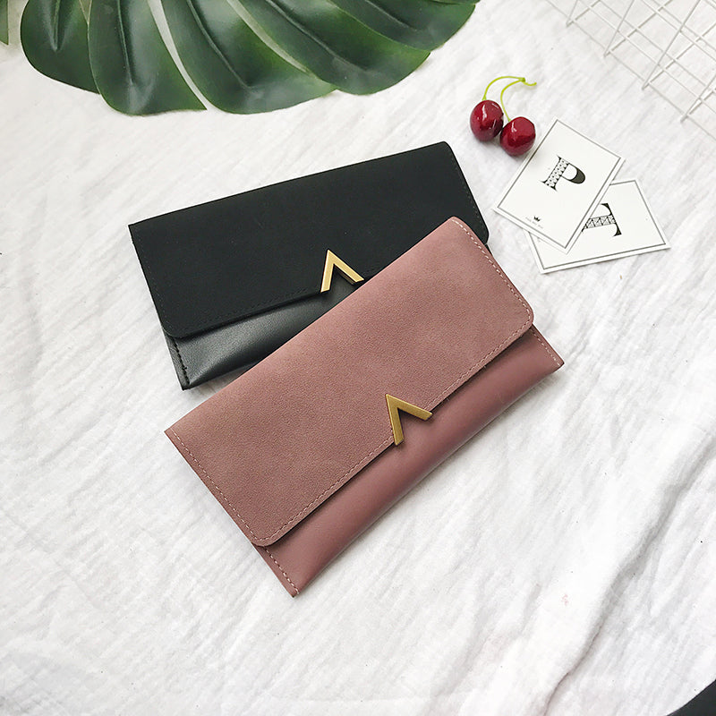 Buy 1 get 1 free - PU Leather Long Wallet For Ladies