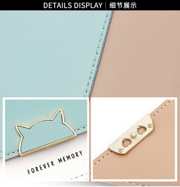 New Style Small Wallet Female Short Foldable Fashionable Wallet