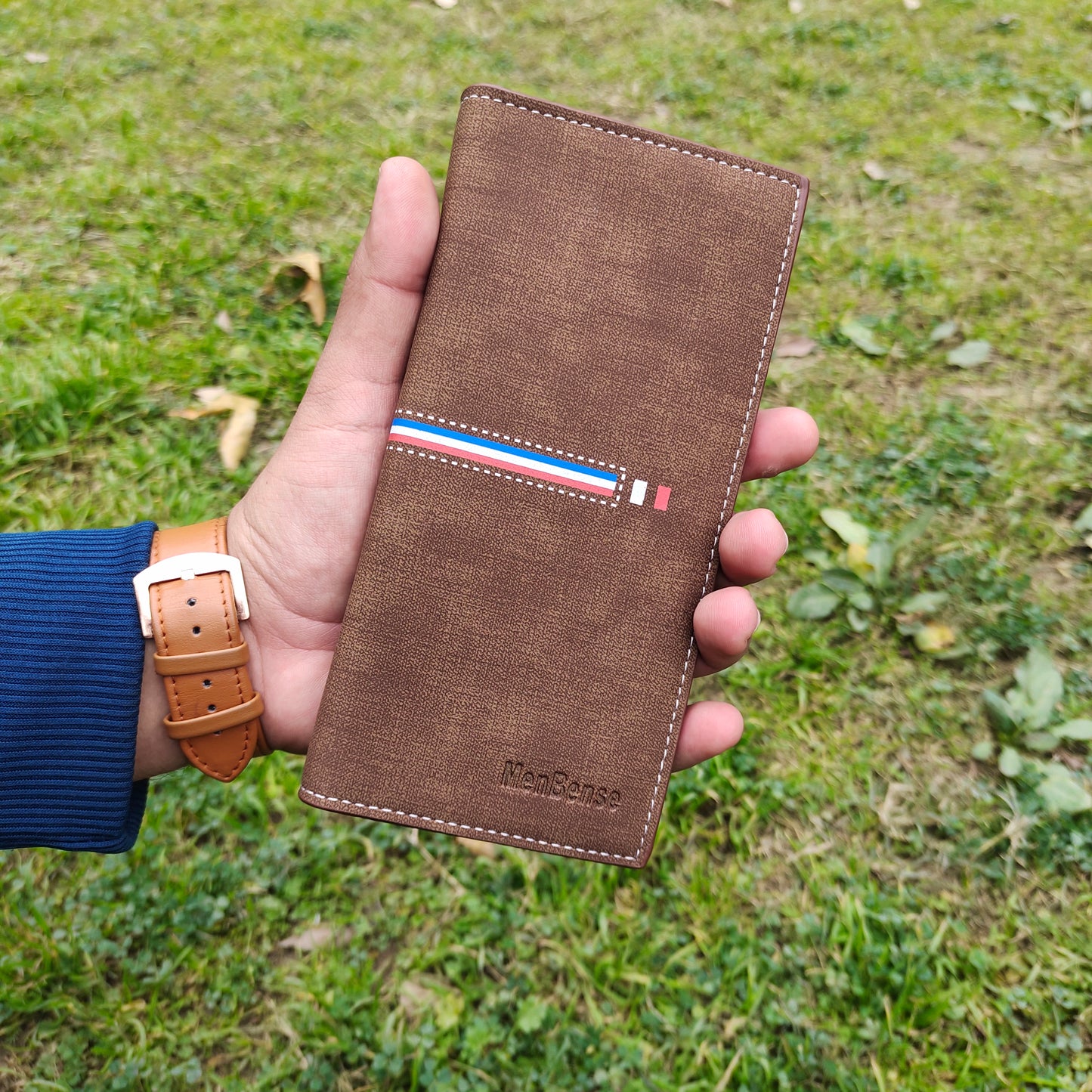 Men Bense Long Soft Mobile Money and Multi-Cardholder Wallet for Men