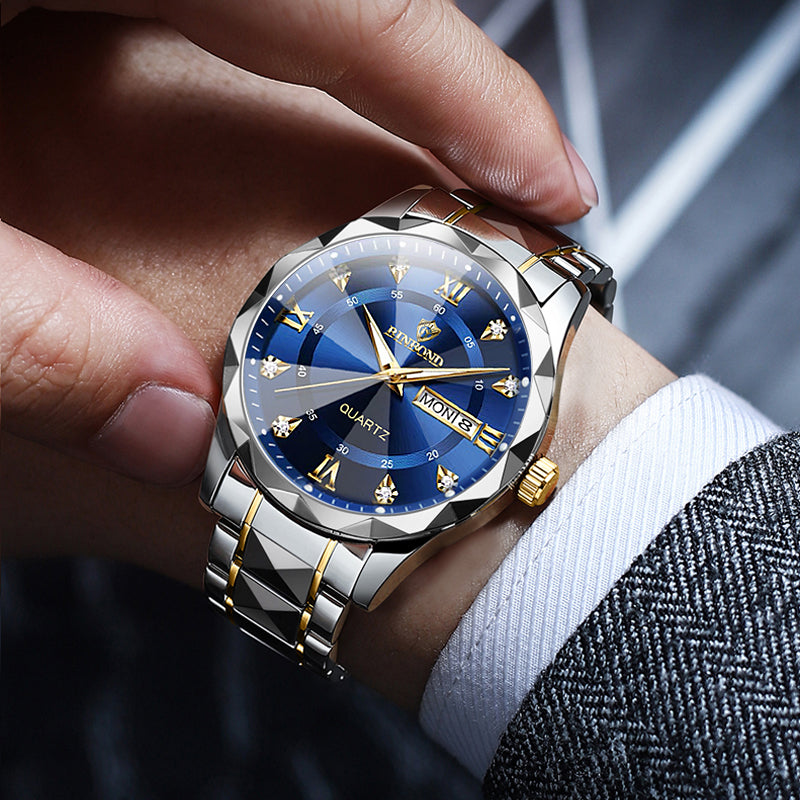 BINBOND Top Brand Luxury Fashion Watch Men Waterproof