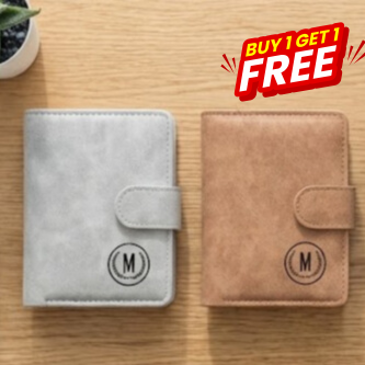 Buy One Get One Free - Premium Quality M Series Wallet for Men
