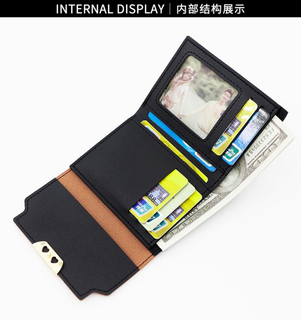 New Style Small Wallet Female Short Foldable Fashionable Wallet
