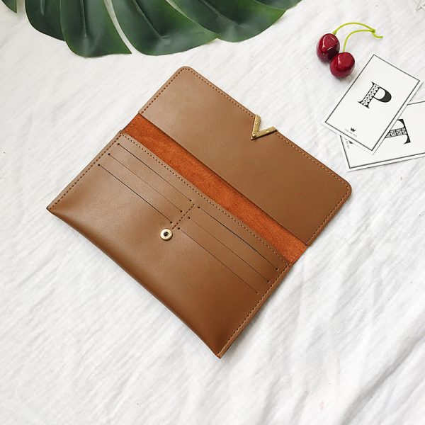 Buy 1 get 1 free - PU Leather Long Wallet For Ladies