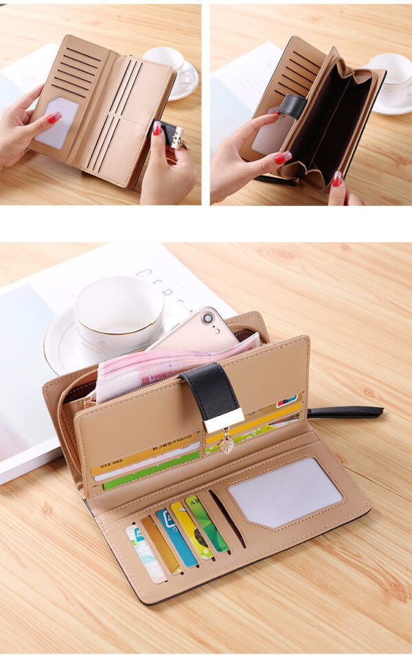 Cute Cardholder PU Leather long wallet