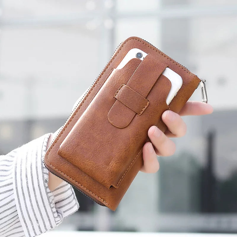 Long Mobile Wallet for Men and Women