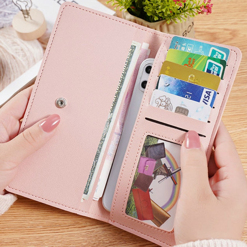 Buy 1 Get 1 Free - ladies purse hand cardholder long