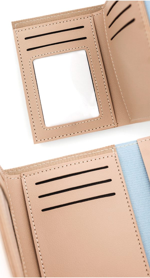 New Style Small Wallet Female Short Foldable Fashionable Wallet