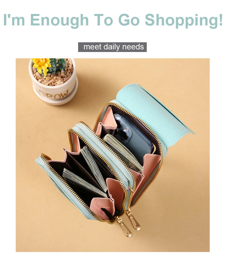 Cross body shoulder bags for women- Stylsih Mobile wallet