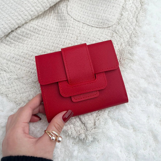 Stylish slim small wallet for women