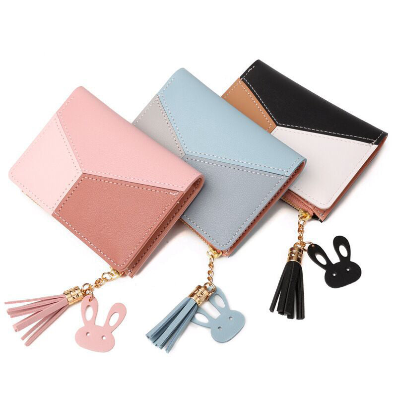 Zipper Tassel Stylish Mini Wallet for girls- Stylish Purse for girls