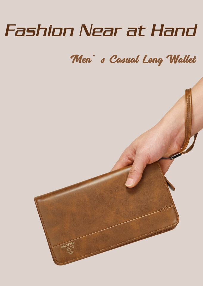 Babory Long Business Mobile Wallet