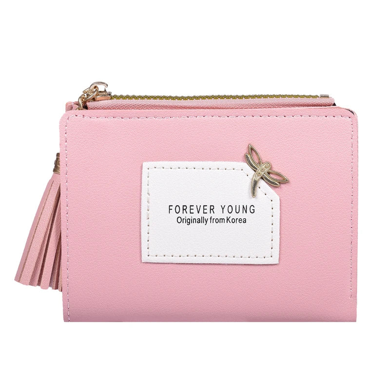 Butterfly Zipper Mini wallet for girls- Stylish Purse for girls