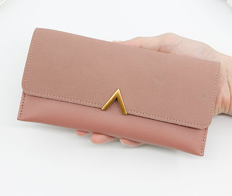 Buy 1 get 1 free - PU Leather Long Wallet For Ladies