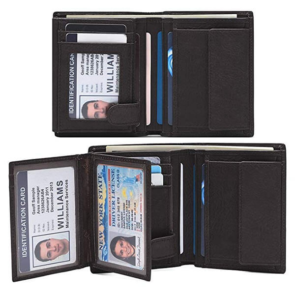 Genuine Cow leather wallet for men