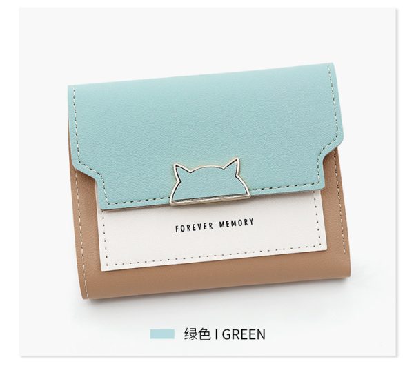 New Style Small Wallet Female Short Foldable Fashionable Wallet
