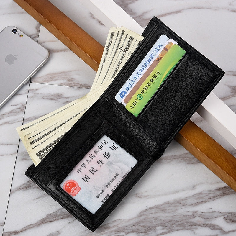 Sylish Slim PU leather wallet for men - wallet for boys