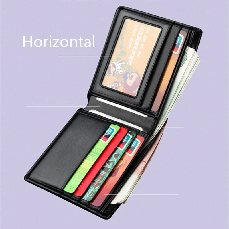 Sylish Slim PU leather wallet for men - wallet for boys