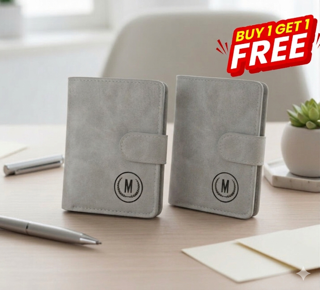 Buy One Get One Free - Premium Quality M Series Wallet for Men