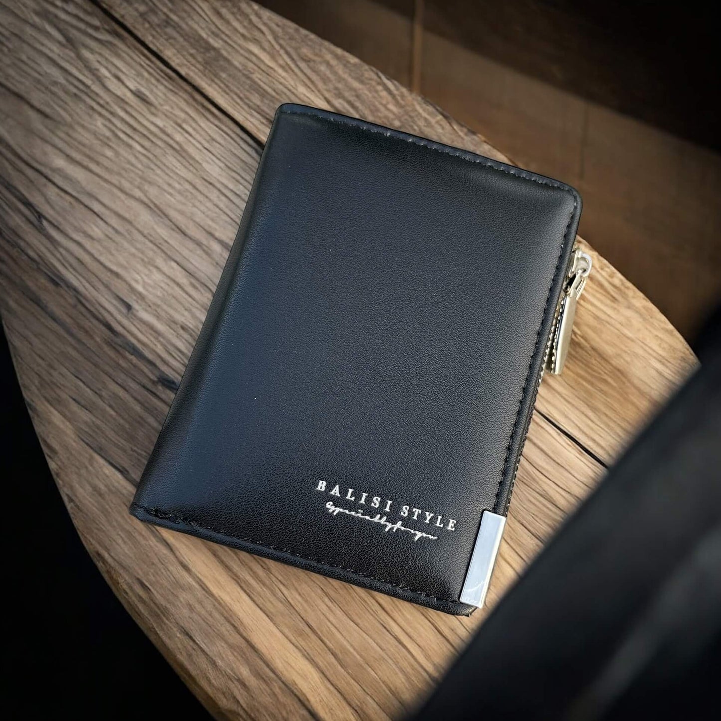 Balisi Style Bifold Leather Wallet