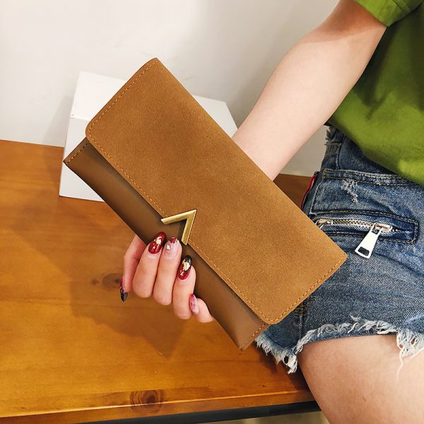 Buy 1 get 1 free - PU Leather Long Wallet For Ladies