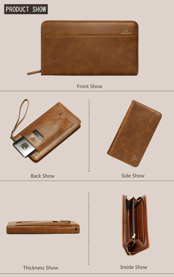Babory Long Business Mobile Wallet