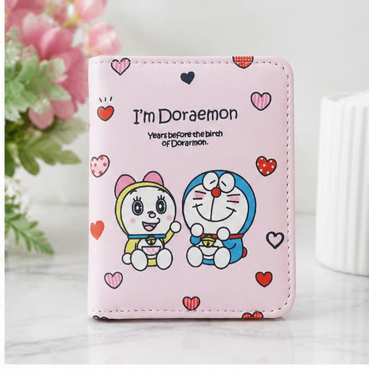 Cute Doraemon Mini Wallet for Women