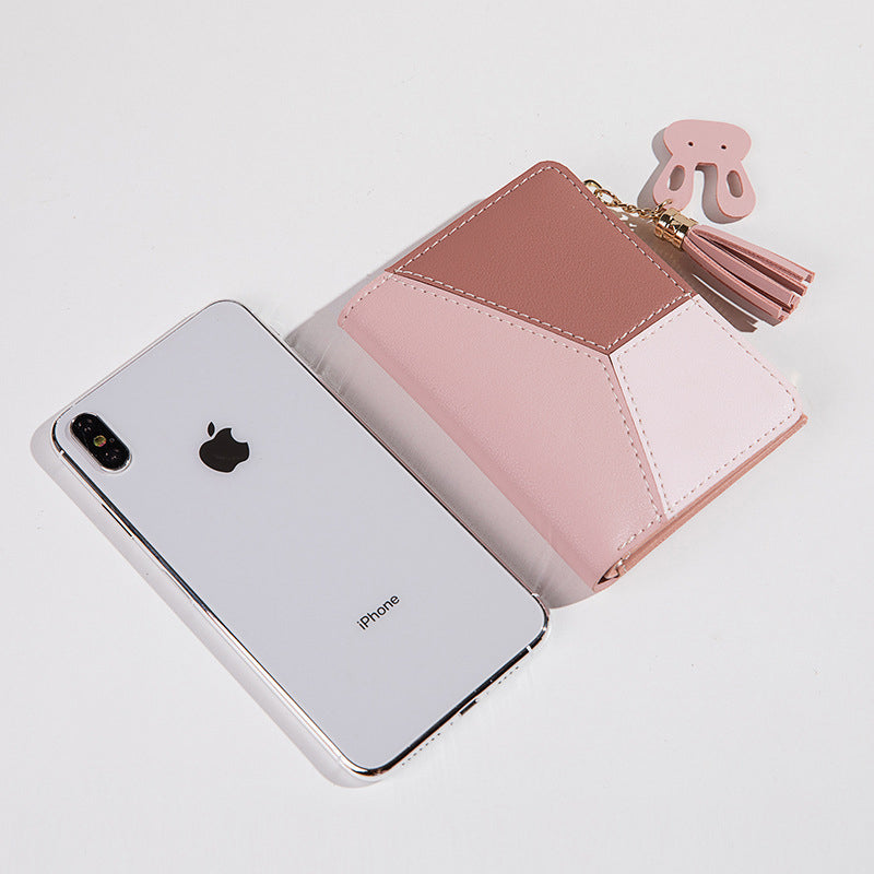 Zipper Tassel Stylish Mini Wallet for girls- Stylish Purse for girls