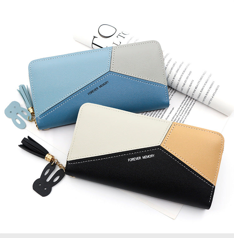 Stylish wallets for women pu leather long wallet for girls