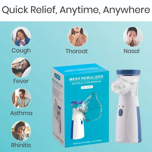 Portable Mesh Nebulizer  jsl-w302 Best price for kids and Adults