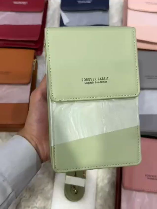 Large Capacity Cross Body Shoulder Bag Multiple Pockets & Straps